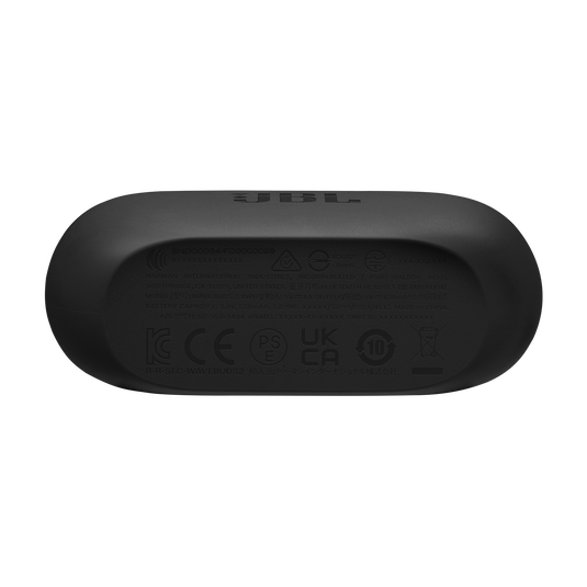 JBL Vibe Buds 2 - Black - True Wireless Noise Cancelling Earbuds - Bottom image number null